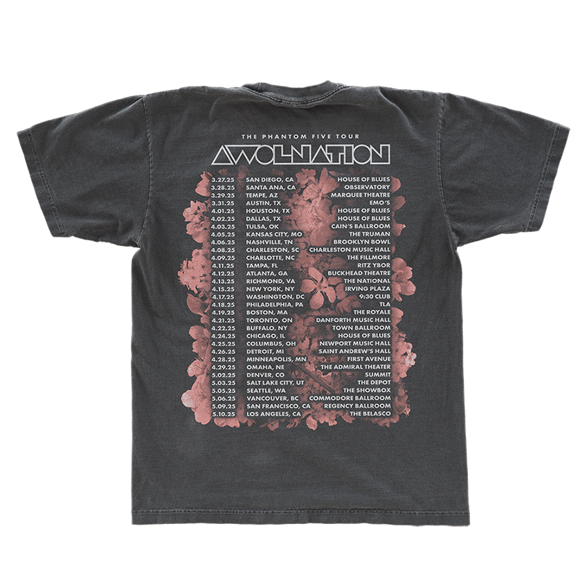 Phantom 5 Mask 2025 Tour Tee
