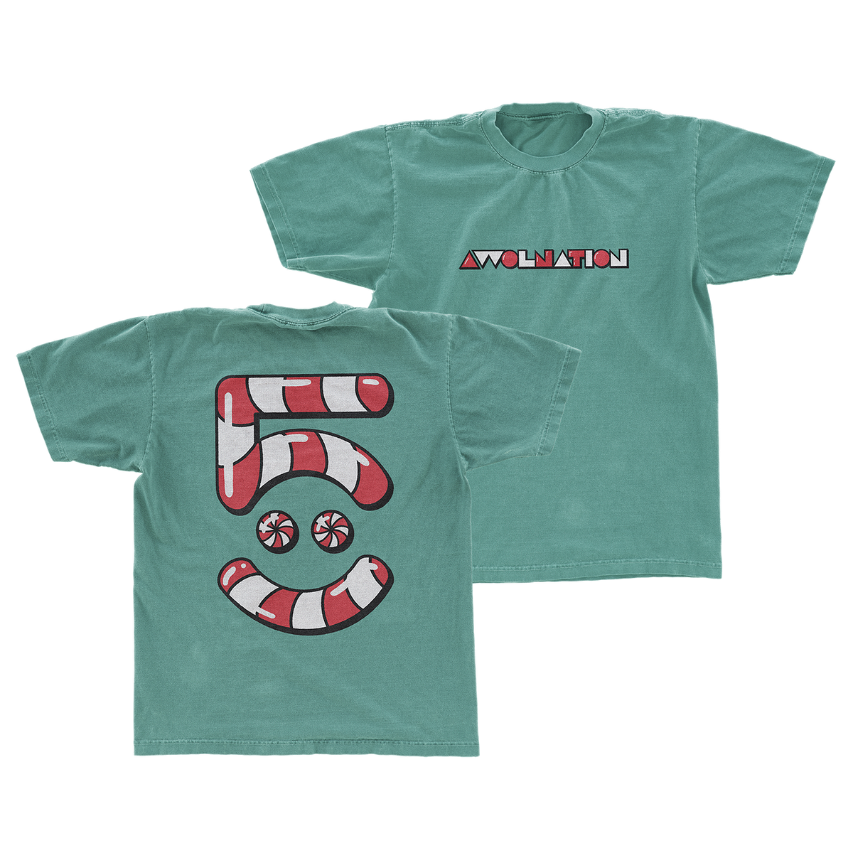 Awolnation Candy Cane T-Shirt